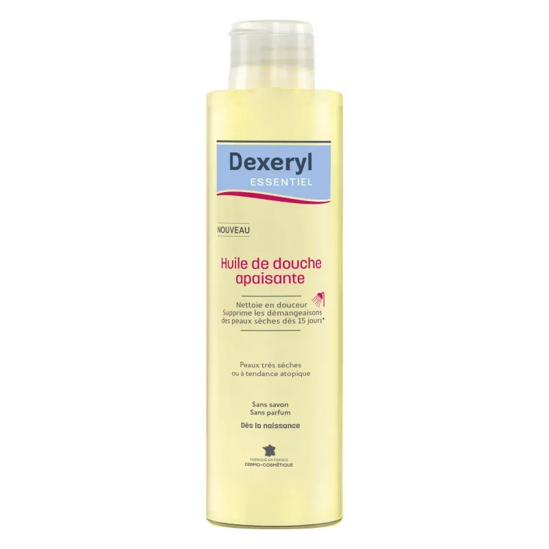 Dexeryl Essentiel Huile de Douche Apaisante 200ml - Univers Pharmacie