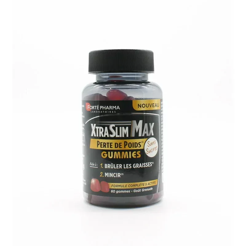Forté Pharma XtraSlim Max Perte de Poids Gummies 60 gommes - Univers Pharmacie
