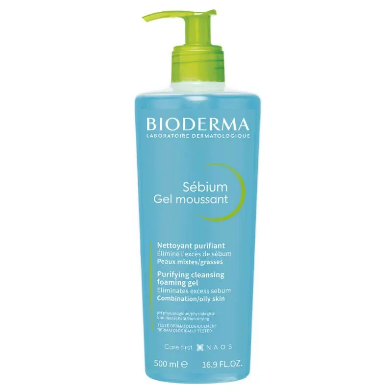 Bioderma Sébium Gel Moussant 500ml - Univers Pharmacie