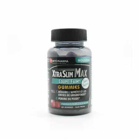 Forté Pharma XtraSlim Max Coupe-Faim Gummies 60 gommes - Univers Pharmacie