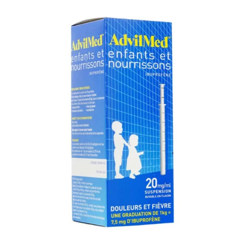 AdvilMed Enfants et Nourrissons 20mg/ml 200ml - Univers Pharmacie