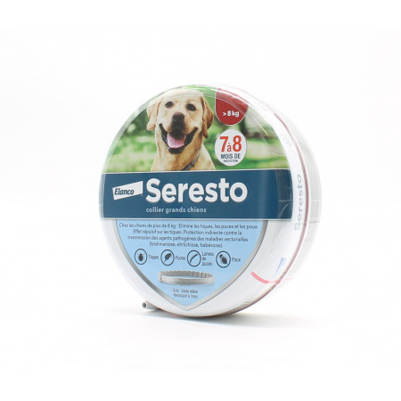 Seresto Collier Anti-Puce Grands Chiens - Univers Pharmacie