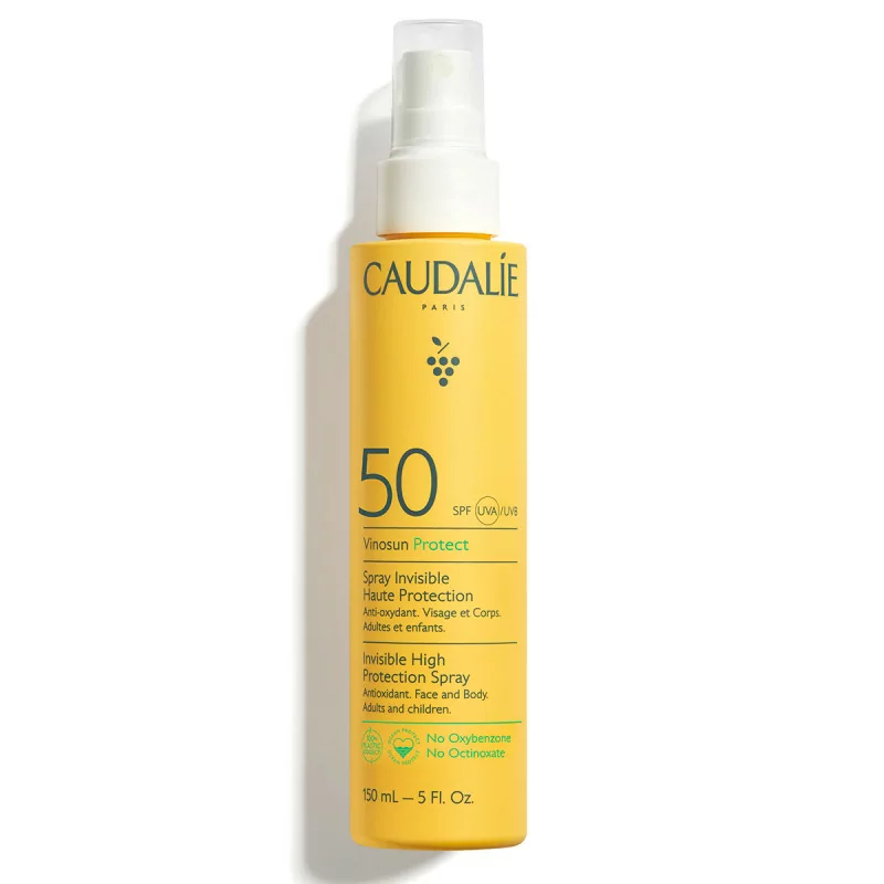 Caudalie Vinosun Protect Spray Invisible Haute Protection SPF50 150ml - Univers Pharmacie