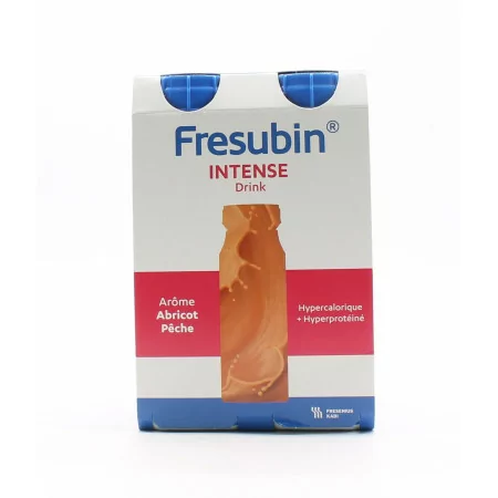 Fresubin Intense Drink Arôme Abricot Pêche 4X200ml - Univers Pharmacie