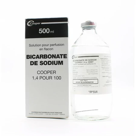 Cooper Bicarbonate de Sodium 1,4 pour 100 500ml - Univers Pharmacie