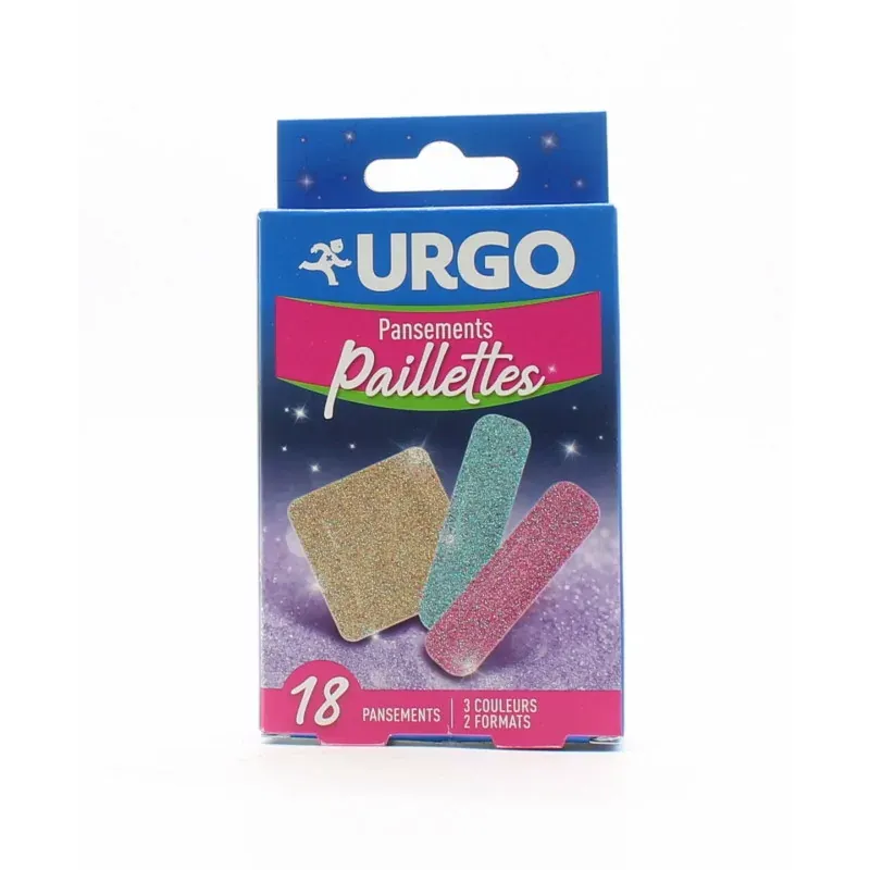 Urgo Pansements Paillettes X18 - Univers Pharmacie