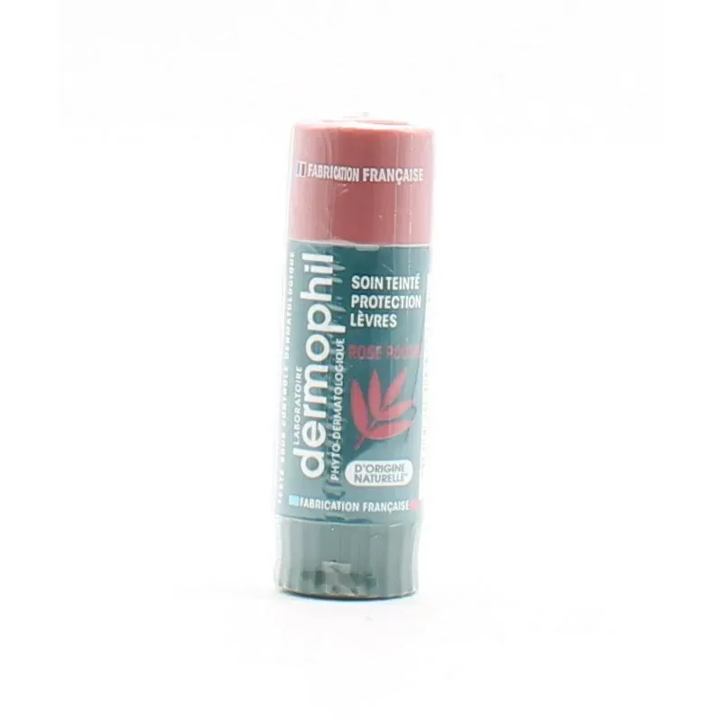 Dermophil Soin Teinté Protection Lèvres Rose Poudré 4g - Univers Pharmacie