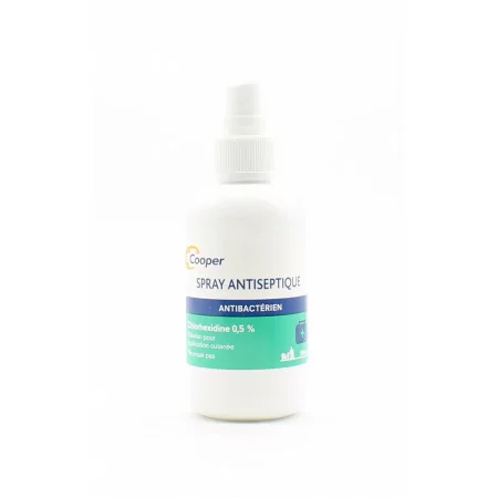 Cooper Spray Antiseptique Chlorhexidine 0,5% 100ml - Univers Pharmacie
