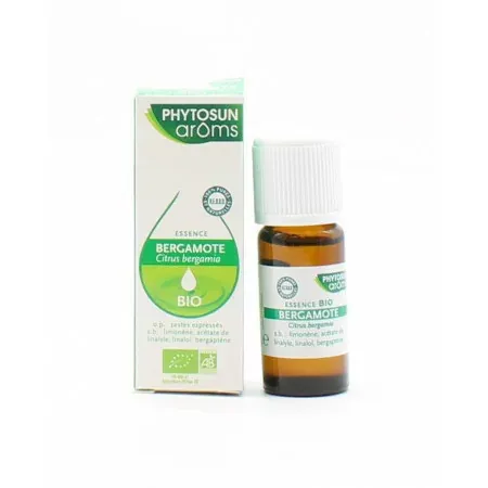 Phytosun Arôms Essence Bergamote Bio 10ml - Univers Pharmacie