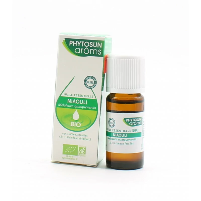 Huile essentielle de Tea tree Bio Phytosun Arôms - flacon de 30 ml