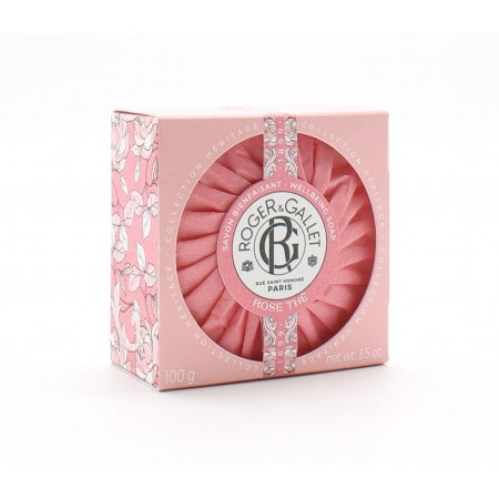 Roger & Gallet Savon Parfumé Rosé Thé 100g - Univers Pharmacie