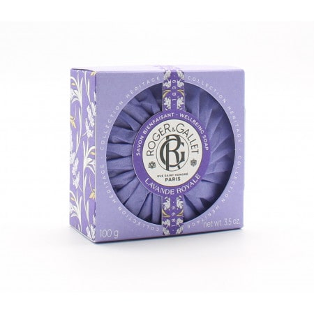 Roger&Gallet Savon Parfumé Lavande Royale 100 g - Univers Pharmacie