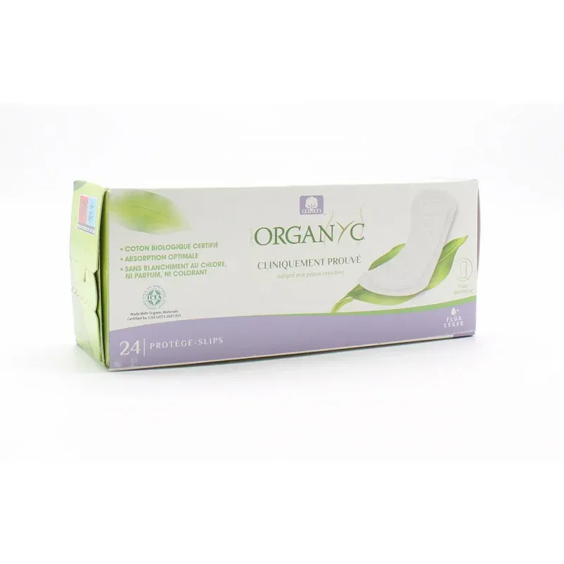 Organyc Protège-slips Flux Léger Vrac X24 - Univers Pharmacie