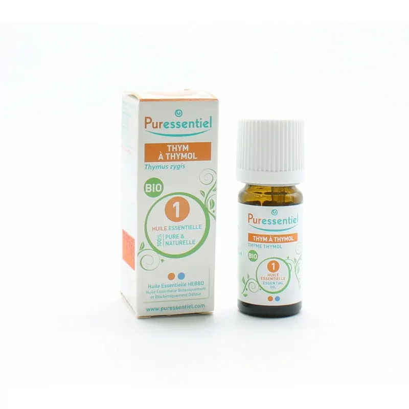 Puressentiel Huile Essentielle Thym à Thymol Bio 5ml - Univers Pharmacie
