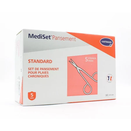 MediSet Pansement Standard 5 soins - Univers Pharmacie