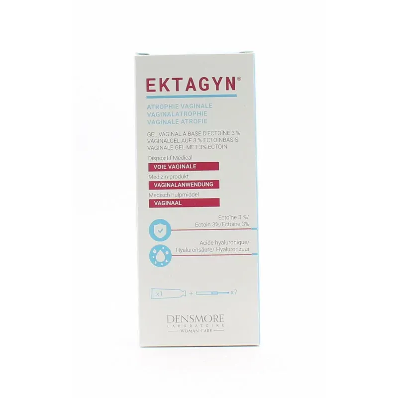 Ektagyn Gel Vaginal Atrophie Vaginale 30ml - Univers Pharmacie