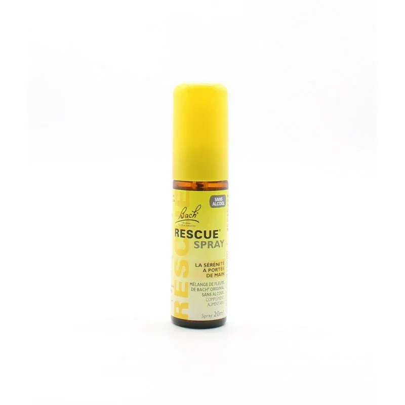 Rescue Spray Sans Alcool 20ml - Univers Pharmacie