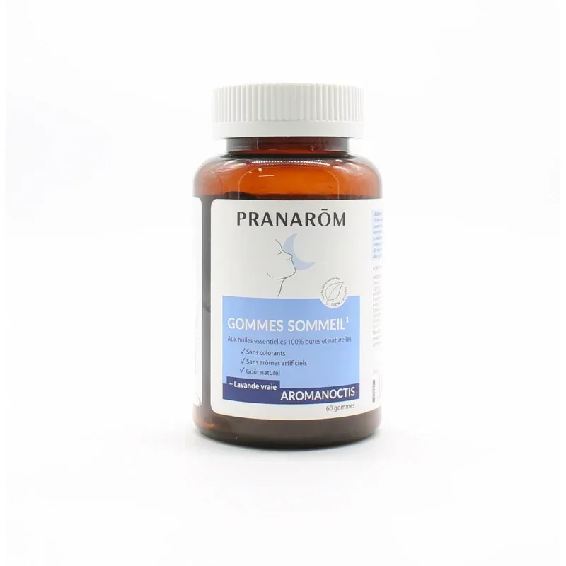 Pranarom Gommes Sommeil 60 gommes - Univers Pharmacie