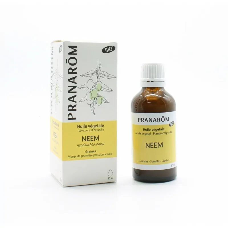 Pranarom Huile Végétale Neem Bio 50ml - Univers Pharmacie
