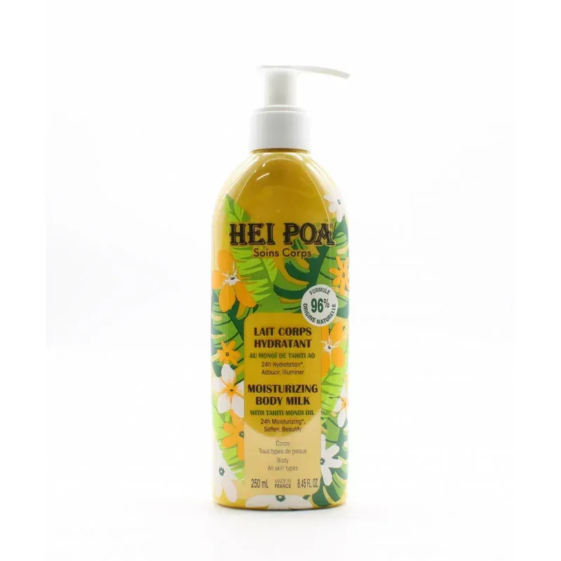 Hei Poa Lait Corps Hydratant 250ml - Univers Pharmacie