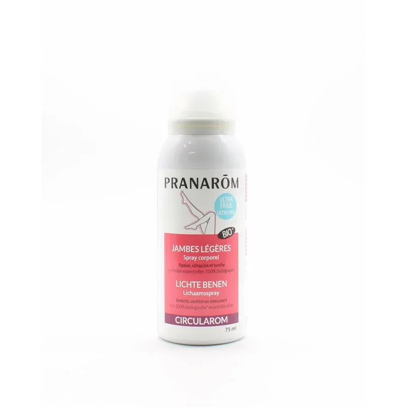 Pranarôm Circularom Spray Corporel Jambes Légères 75ml - Univers Pharmacie