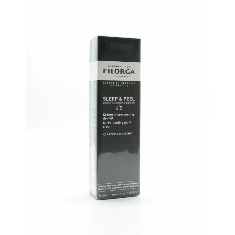 Filorga Sleep & Peel Crème Micro-peeling de Nuit 40ml - Univers Pharmacie