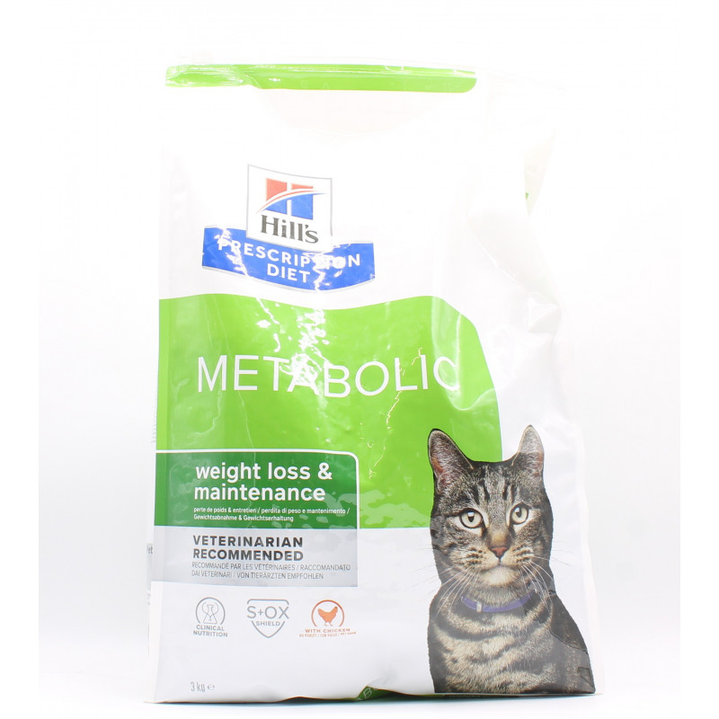 Hill's Prescription Diet Metabolic Chat Poulet 3kg