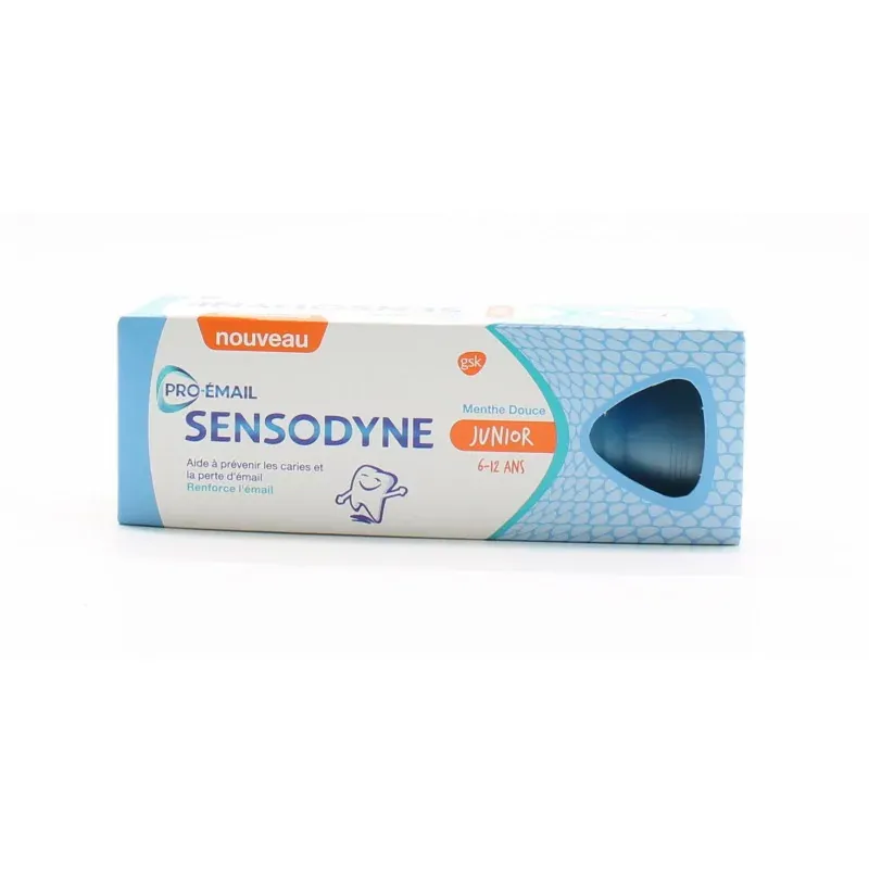 Pro-émail Sensodyne Junior 6-12 ans Dentifrice 50ml