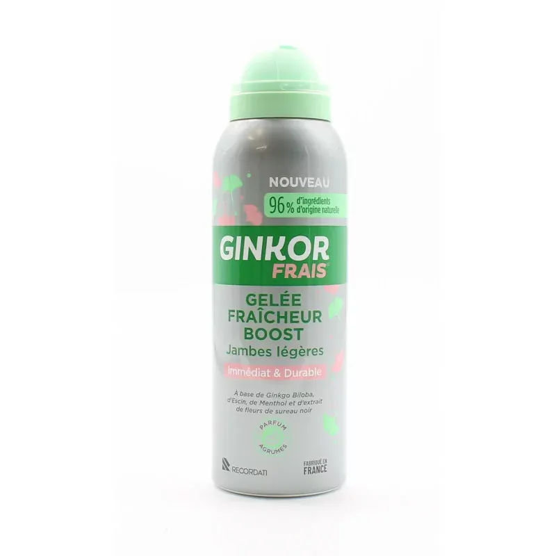 Ginkor Frais Gelée Fraîcheur Boost 100ml - Univers Pharmacie