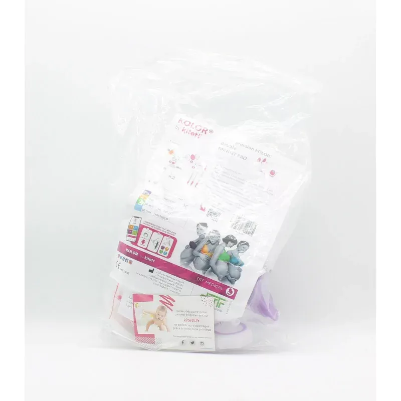 Expression Kolor Double Minikit Pro pour Tire-lait Violet 21mm - Univers Pharmacie