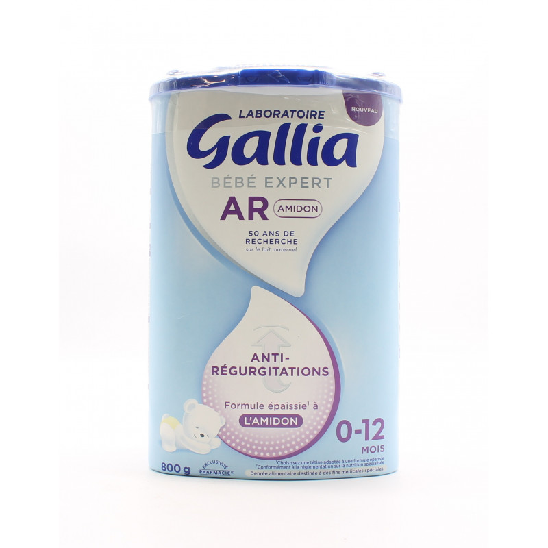 Gallia Bébé Expert AR Amidon 0-12mois 800g