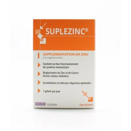 Suplezinc 60 gélules