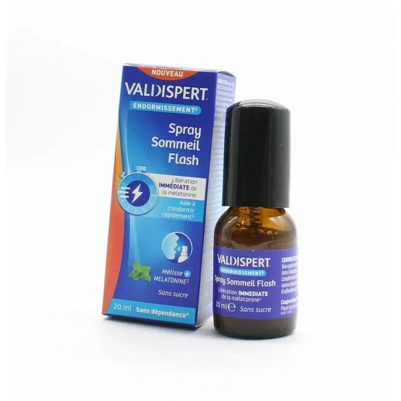 Valdispert Spray Sommeil Flash 20ml  - Univers Pharmacie Valdispert Spray Sommeil Flash 20ml  - Univers Pharmacie