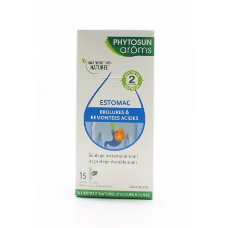 Phytosun Aroms Estomac 15 sachets liquides - Univers Pharmacie
