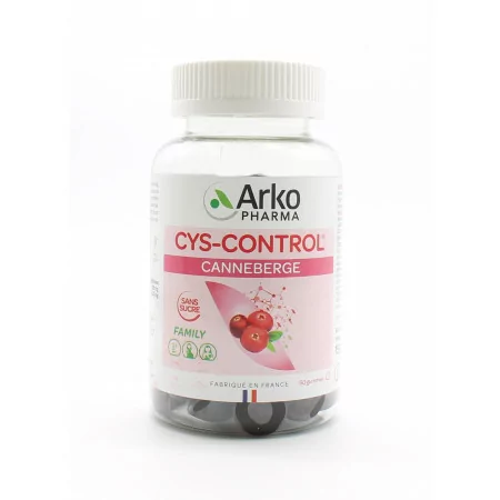 Arkopharma Cys-control Canneberge 60 gummies - Univers Pharmacie