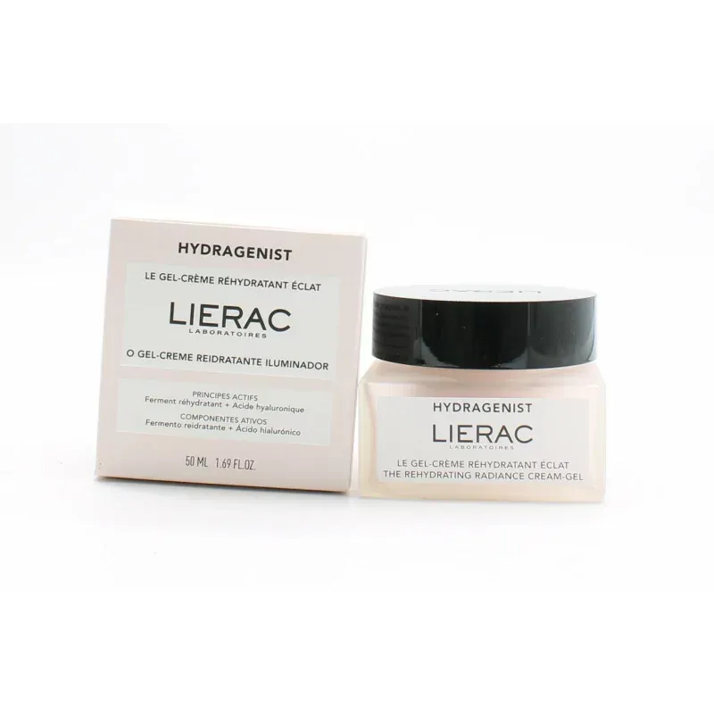 Lierac Hydragenist Gel-Crème Réhydratant Éclat 50ml - Univers Pharmacie