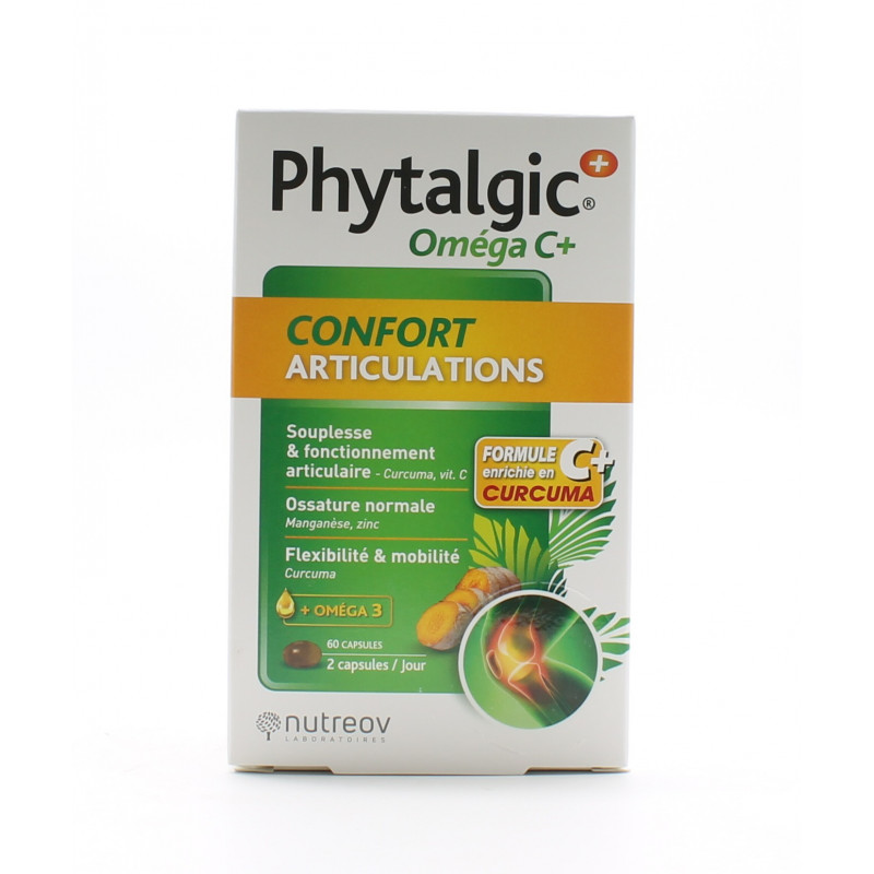 Phytalgic Oméga C+ Confort Articulations 60 capsules Phytalgic Oméga C+ Confort Articulations 60 capsules