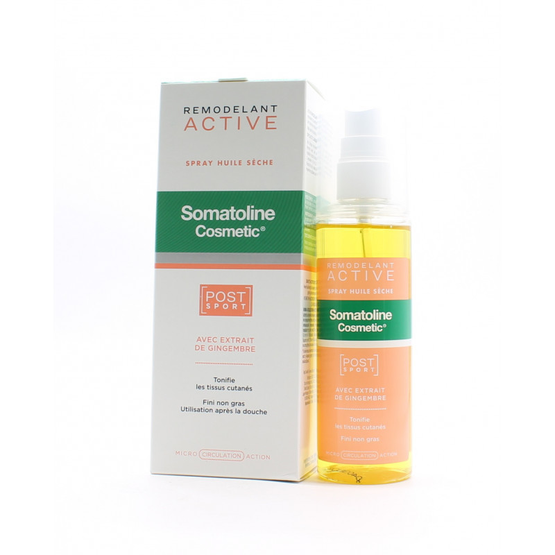 Somatoline Cosmetic Remodelant Active [Post Sport] Spray Huile 125ml