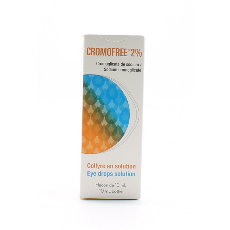 Cromofree 2% Collyre en Solution 10ml Cromofree 2% Collyre en Solution 10ml