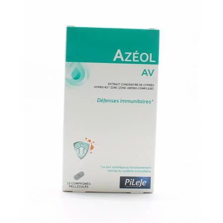 PiLeJe Azéol AV 15 comprimés pelliculés - Univers Pharmacie