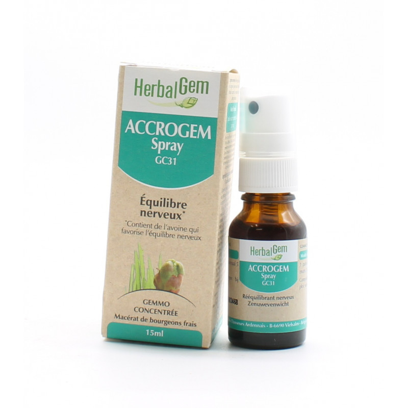 Herbalgem Accrogem GC31 Equilibre Nerveux 15ml Herbalgem Accrogem GC31 Equilibre Nerveux 15ml