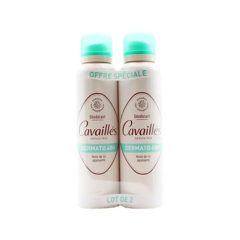 Rogé Cavaillès Déodorant Dermato 48H 2X150ml - Univers Pharmacie