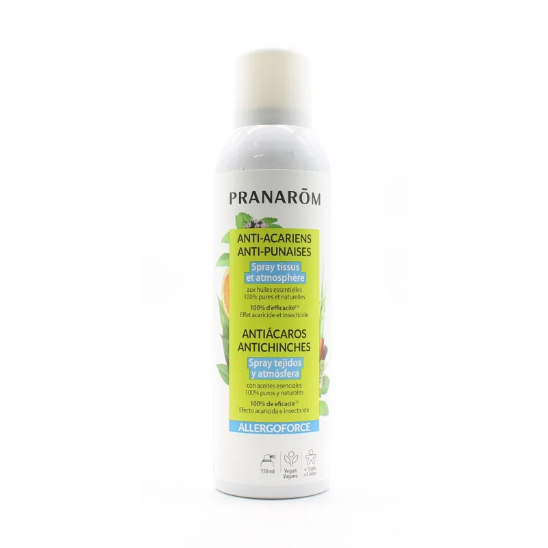 Spray Anti-acariens Allergoforce Pranarôm 150ml