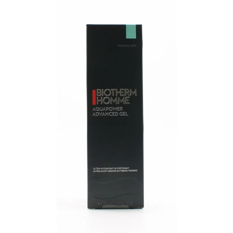 Biotherm Homme Aquapower Advanced Gel 75ml - Univers Pharmacie Biotherm Homme Aquapower Advanced Gel 75ml - Univers Pharmacie
