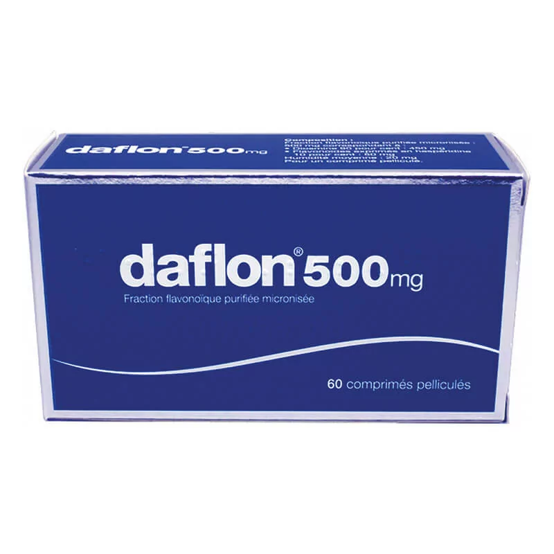 Daflon 500mg 60 comprimés - Univers Pharmacie