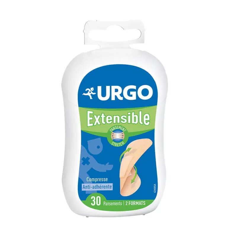 Urgo Extensible 30 pansements - Univers Pharmacie Urgo Extensible 30 pansements - Univers Pharmacie