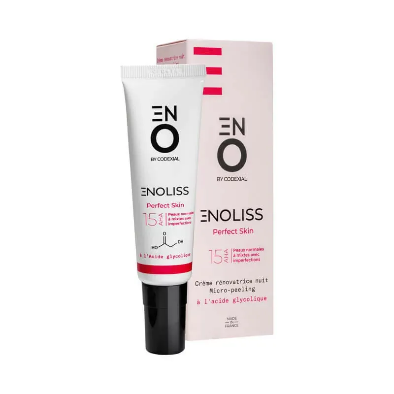 Codexial Enoliss Perfect Skin 15 AHA Émulsion Nuit Micro-peeling 30ml - Univers Pharmacie
