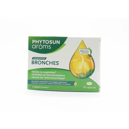 Phytosun Aroms AromaDoses Bronches 30 capsules - Univers Pharmacie