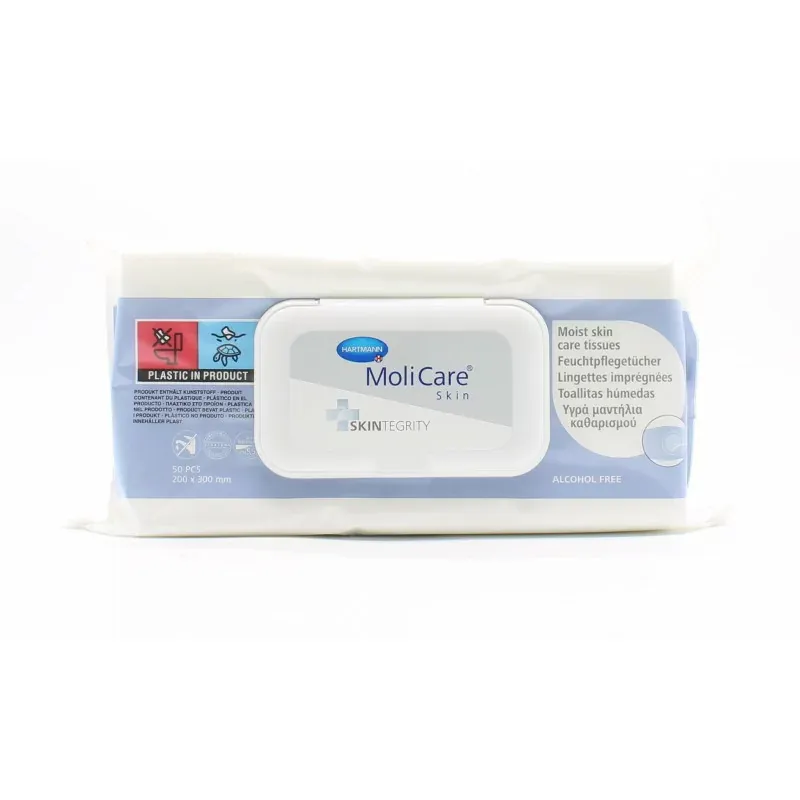 MoliCare Skintegrity Lingettes Imprégnées X50