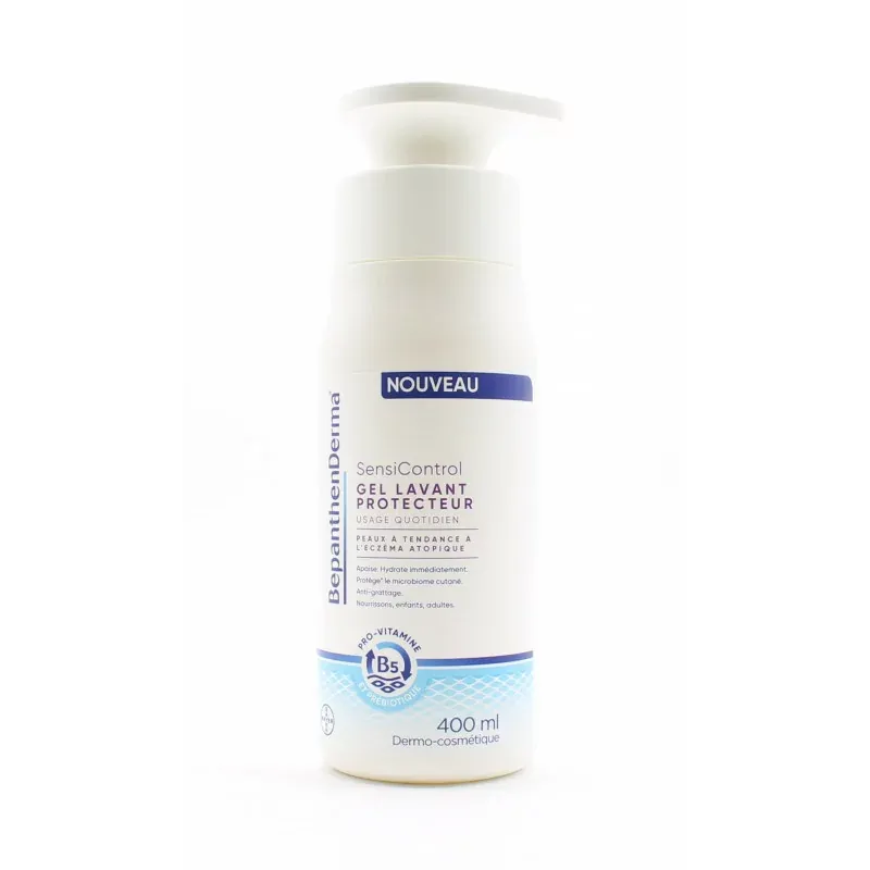 BepanthenDerma SensiControl Gel Lavant Protecteur 400ml